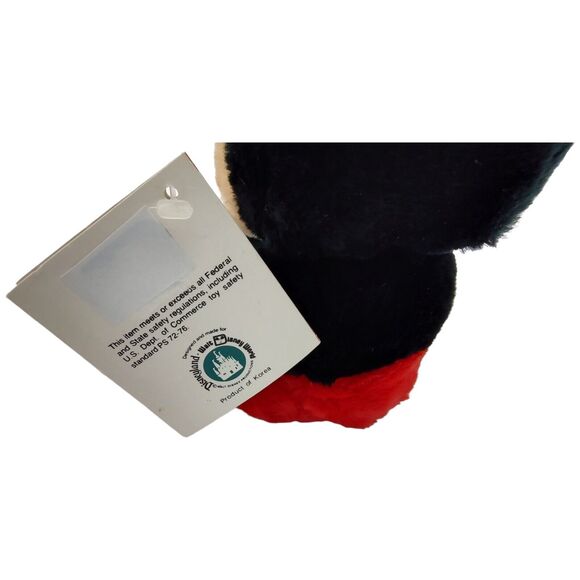 Vintage Walt Disney Mickey Mouse Bean Bags Plush w/Tags Handcrafted Stuffed Toy - Picture 10 of 13